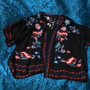 Kimono jacket size XL/1X made by Curations NEW.